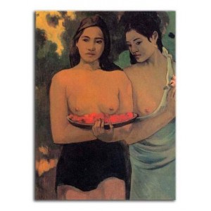 Paul Gauguin - Dwie tahitańskie kobiety