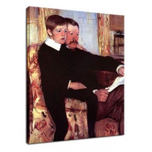 Mary Cassatt - Portret Alexandra J. Cassata i jego syna