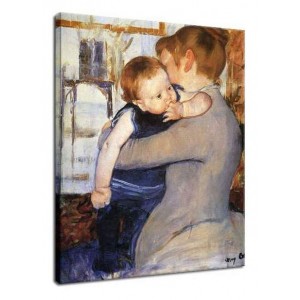 Mary Cassatt - Matka z dzieckiem (1889 r.)