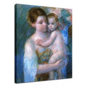 Mary Cassatt - Matka trzymająca dziecko