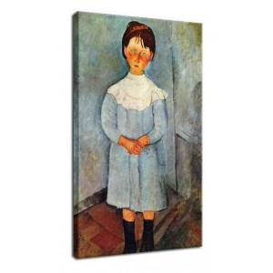 Amedeo Modigliani - Mała dziewczynka w błękicie
