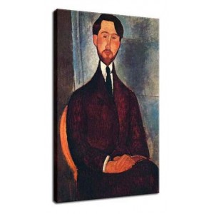 Amedeo Modigliani - Portret Leopolda Zborowskiego