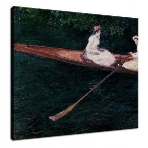 Claude Monet - Przejażdżka rzeką Epte