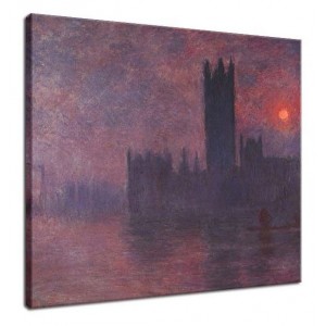Claude Monet - Budynek Parlamentu w Londynie