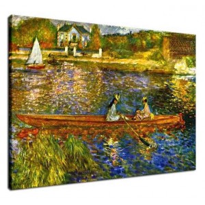 Auguste Renoir - Przejażdżka łódką w Asnères