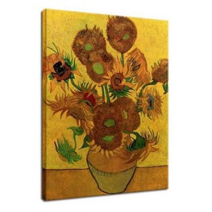 Vincent van Gogh - Martwa natura: wazon z piętnastoma słonecznikami