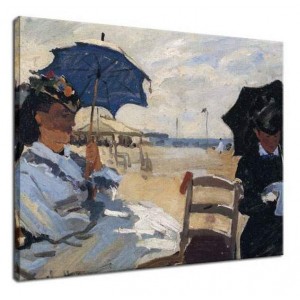Claude Monet - Plaża w Trouville
