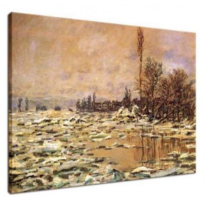 Claude Monet - Pękanie lodu