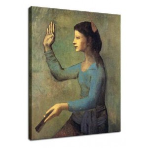 Pablo Picasso - Kobieta z wachlarzem