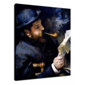 Auguste Renoir - Claude Monet pogrążony w lekturze