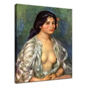 Auguste Renoir - Gabrielle w rozpiętej koszuli