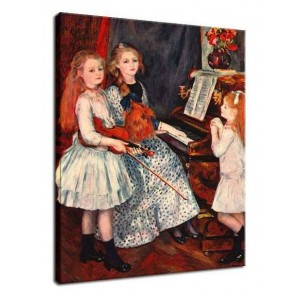 Auguste Renoir - Córki Mendesa przy pianinie