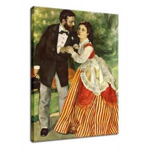 Auguste Renoir - Sisley z żoną
