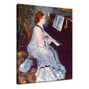 Auguste Renoir - Kobieta przy pianinie