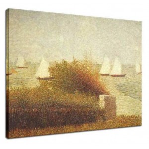 Georges Seurat - Regaty w Grandcamp